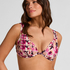 Lagos Non-Padded Wired Bikini Top, Beige