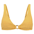 Goldenrod bikini Crop top, Yellow