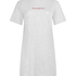 Round Neck Nightshirt, Gray