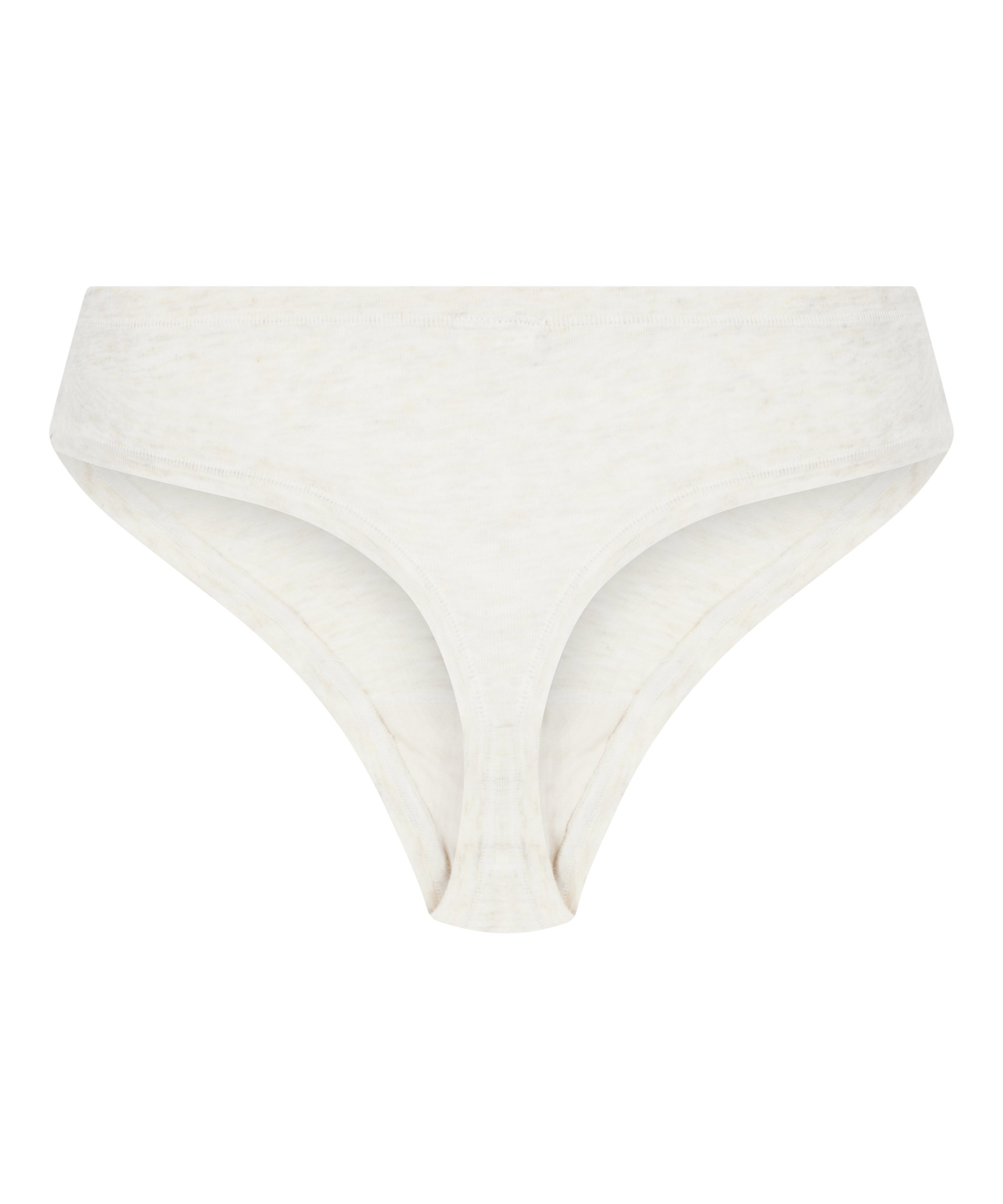 Thong Soft Cotton, Beige, main