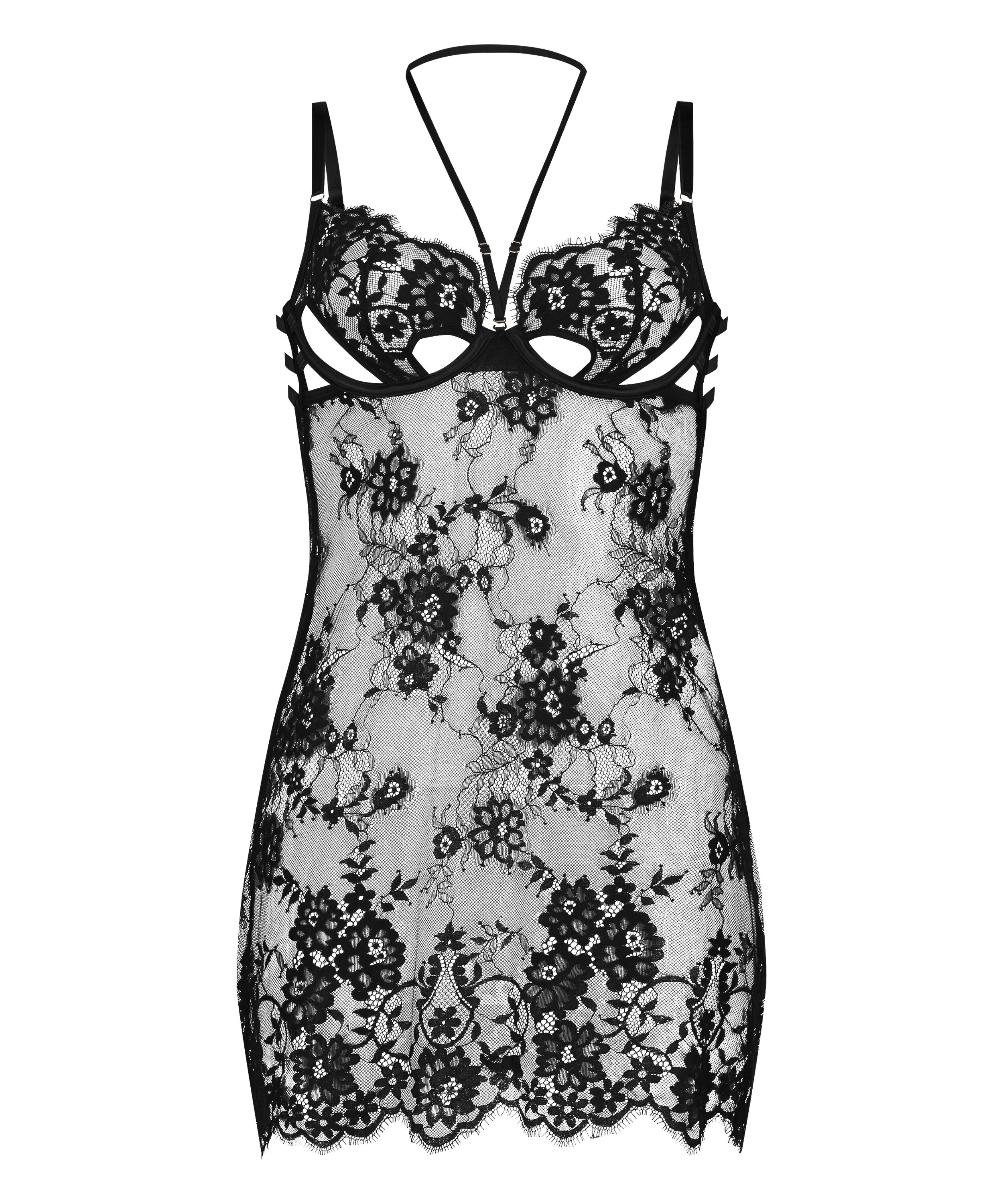 Mya Slip dress, Black