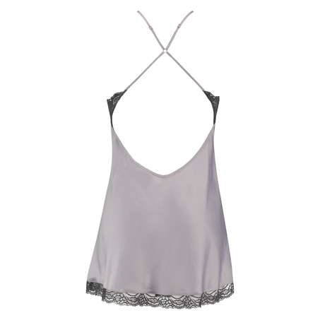 Slip dress Lessie Satin, Gray