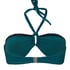 Bandeau Bikini Top St Kitts, Green