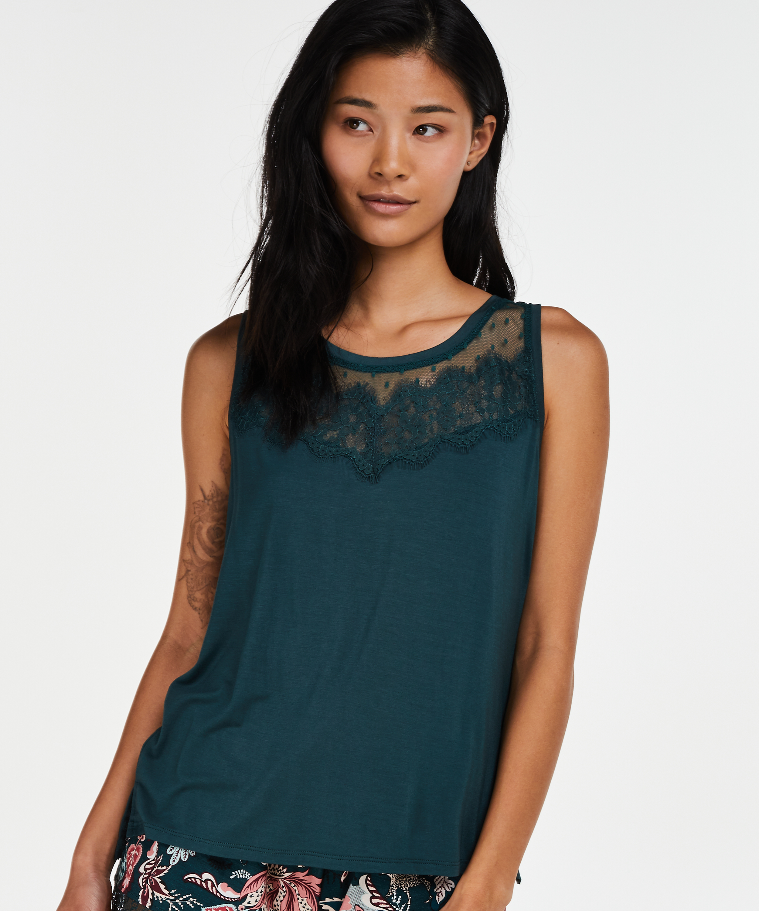 Jersey Singlet, Green, main