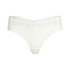 Diva thong short, White