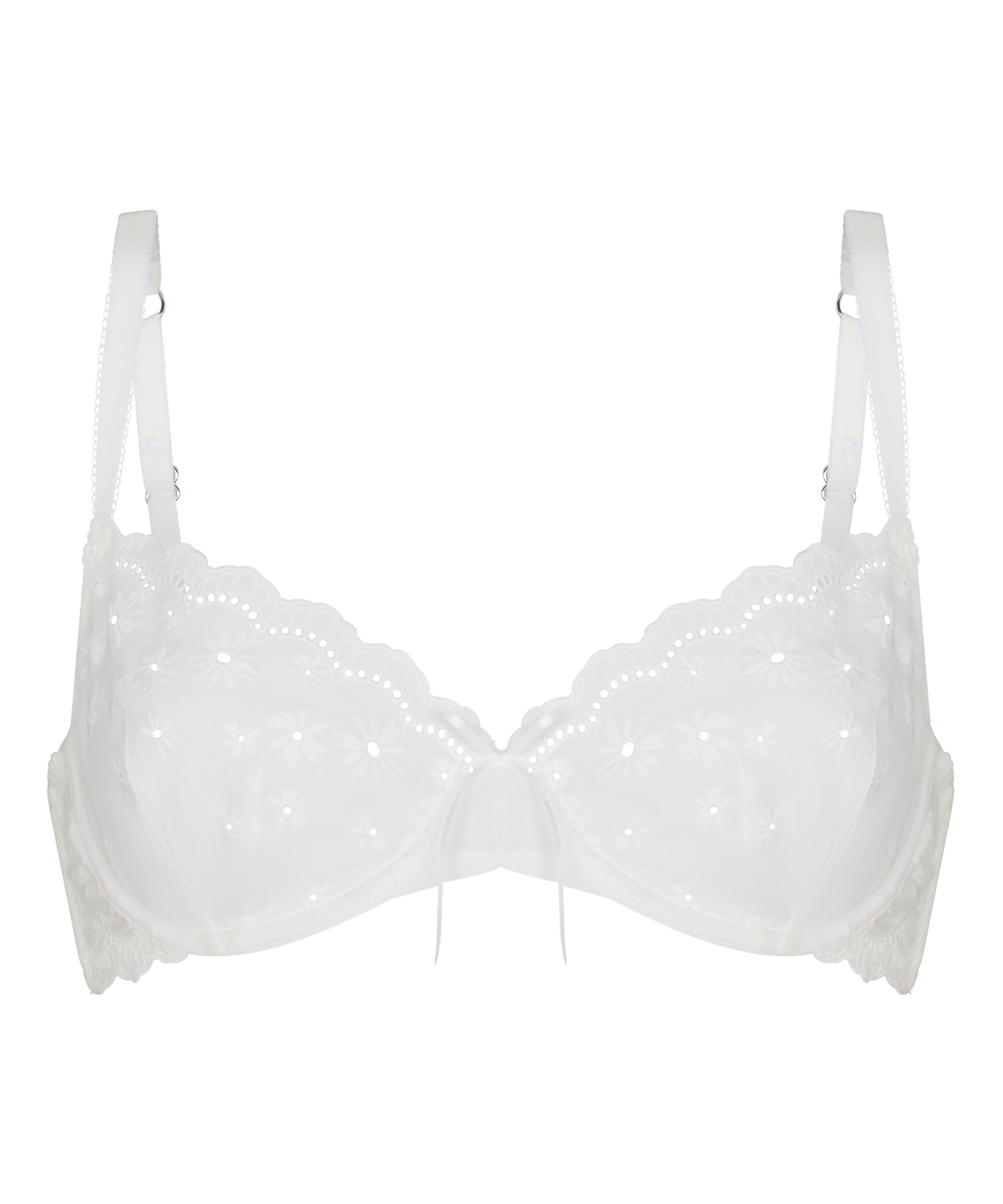 Non-Padded Underwired Bra Gaia, White