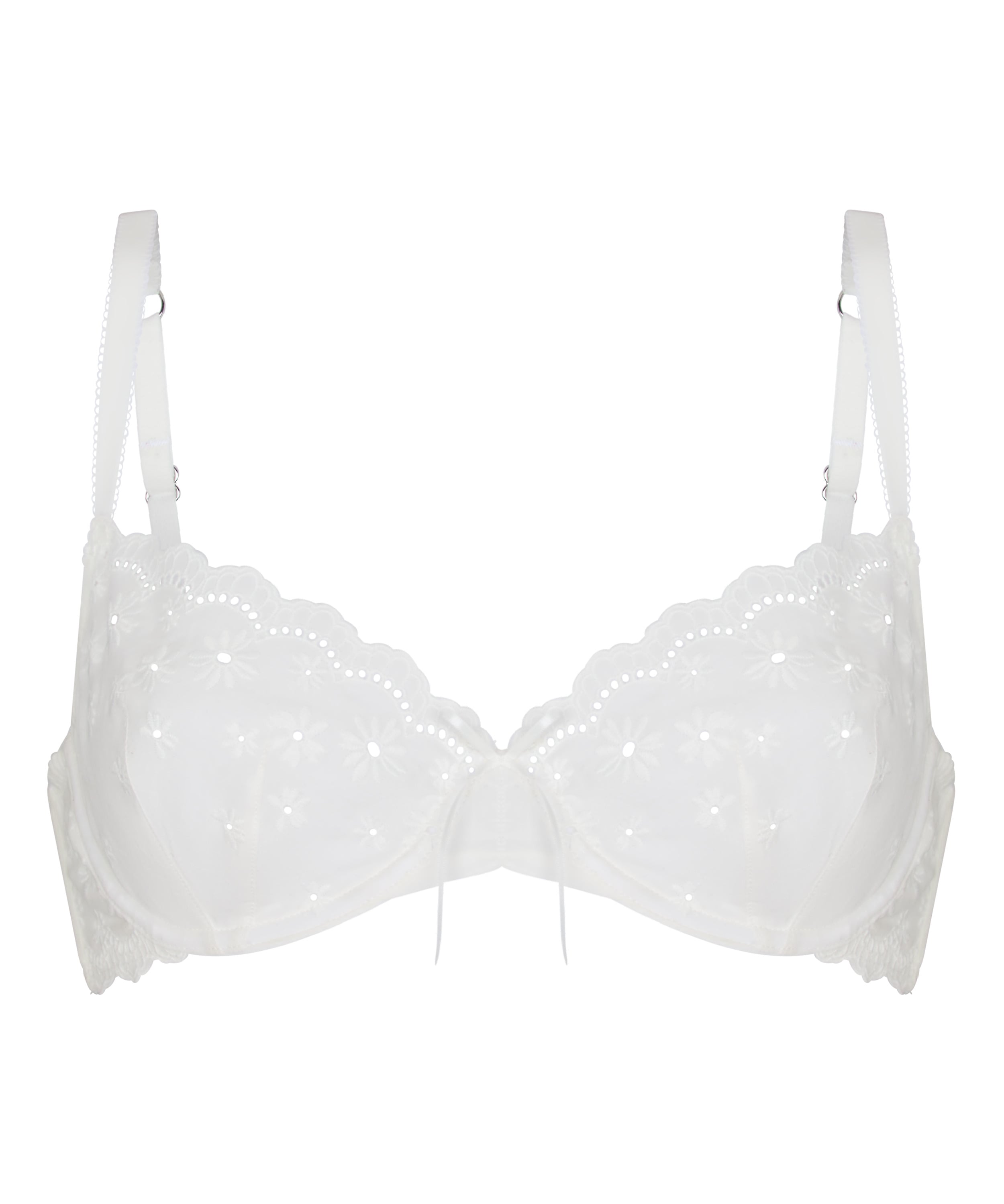 Non-Padded Underwired Bra Gaia, White, main
