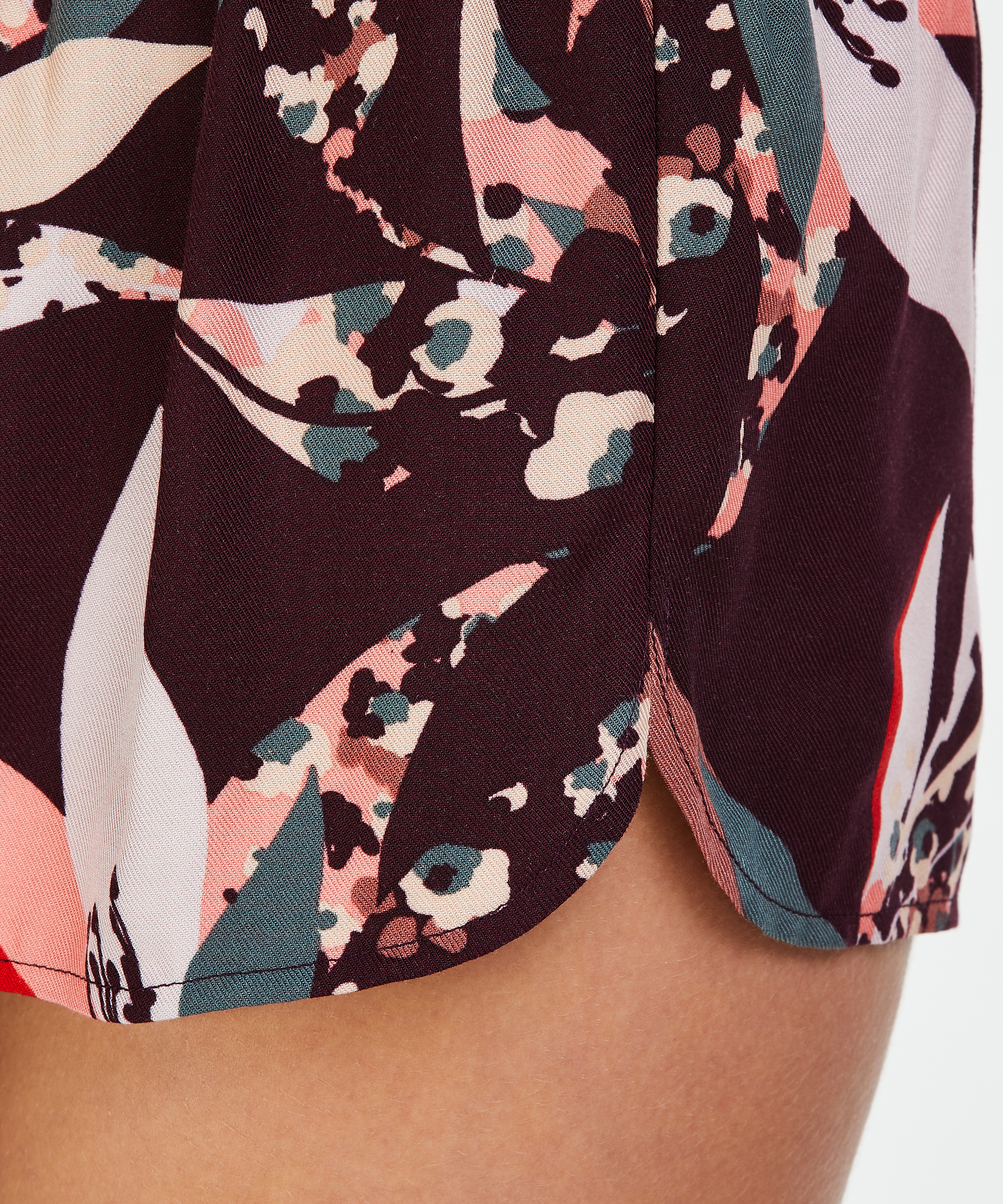 Pyjama Shorts, Red, main