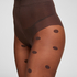 Tights 15 Denier Dots, Brown