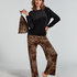 Pyjamaset with Bag, Beige