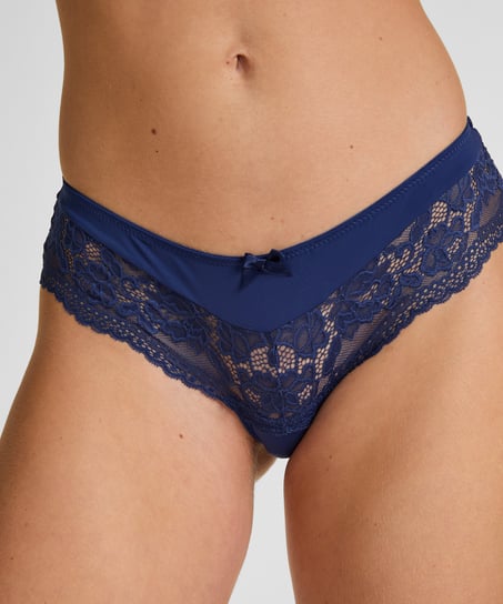 Valencia Brazilian Shorts, Blue