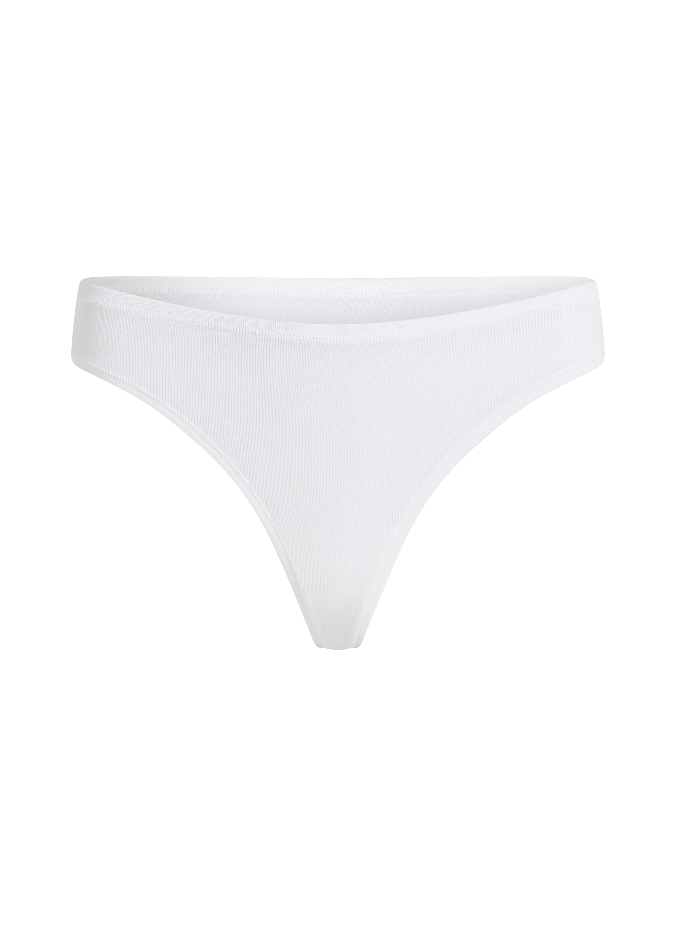 Cotton Kira Thong, White, main