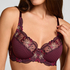 Non-Padded Underwired Bra Helena, Purple