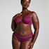 Diva Non-Padded Underwired Bra, Purple
