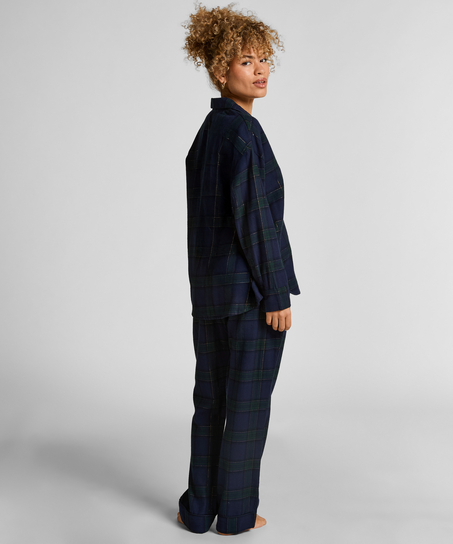 Petite Flannel Pyjama Pants, Blue