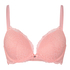 Marine Padded Push-Up Underwired Bra, Pink