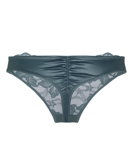 Highleg Thong Viktoria, Blue