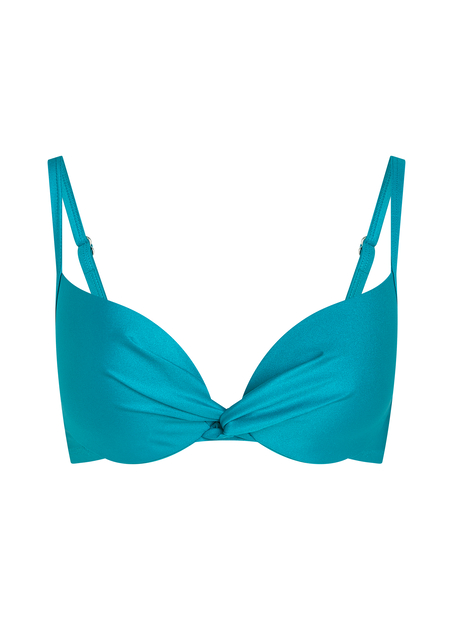 Aqua Bikini Top, Green