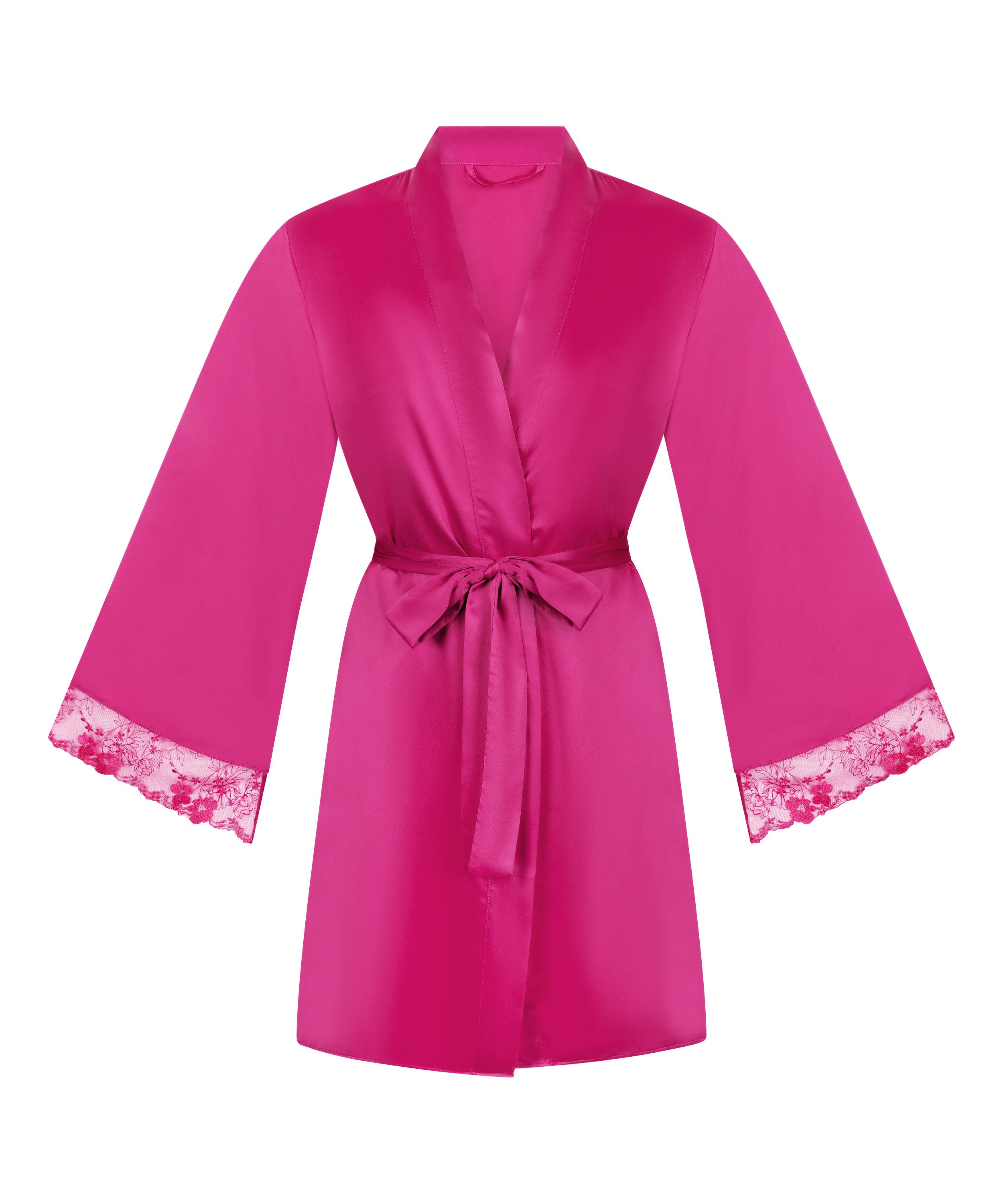 Peonie Kimono Satin, Pink, main