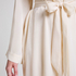 Satin Kimono, White