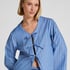 Striped Pyjama Jacket, Blue