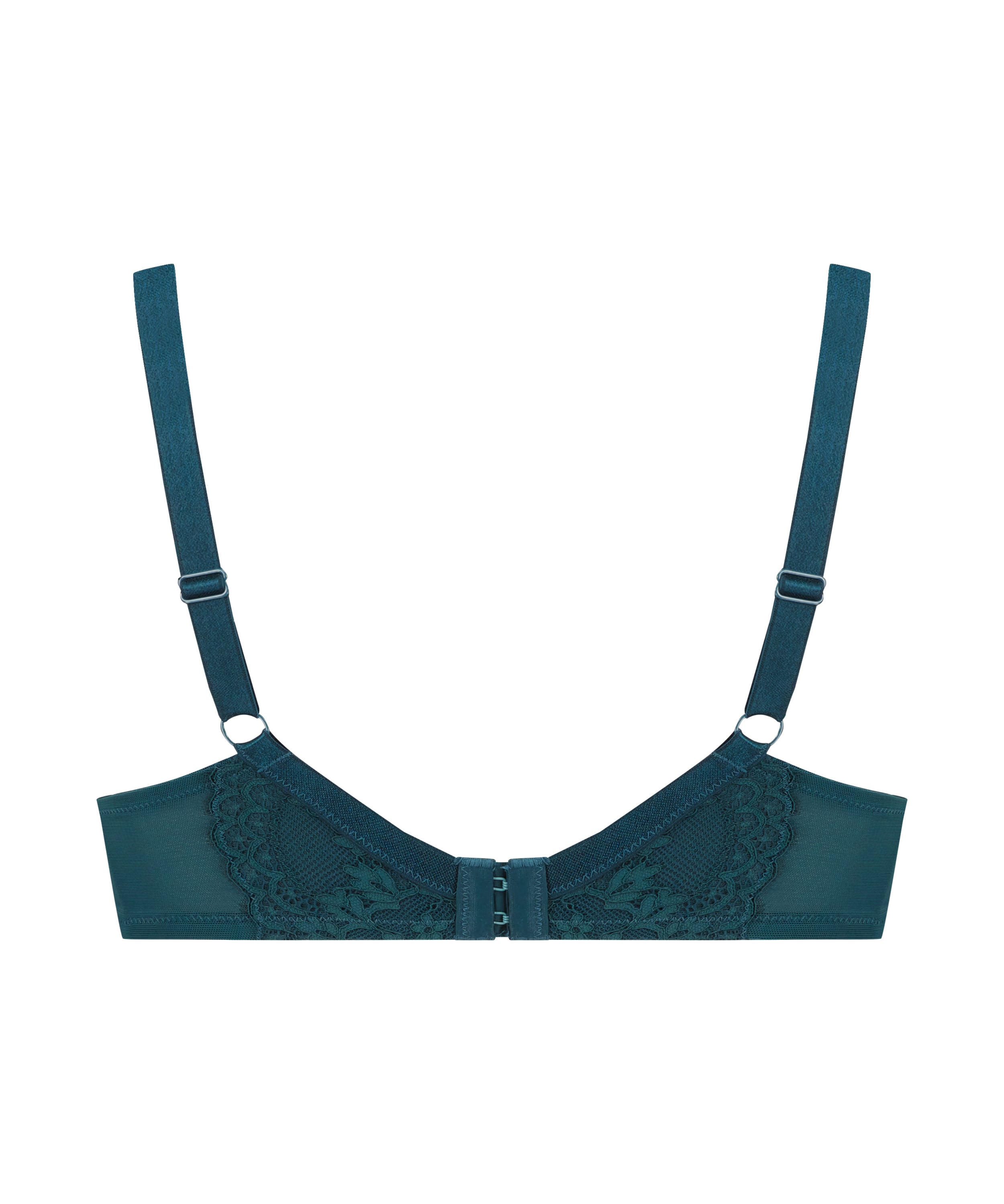 Daisy Non-Padded Underwired Bra, Blue, main