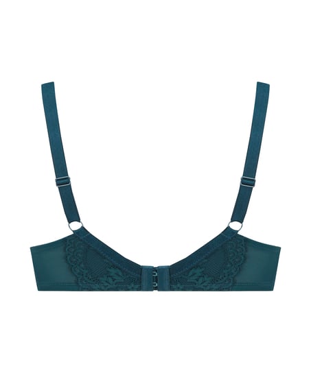 Daisy Non-Padded Underwired Bra, Blue