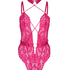 Private Brandy body open crotch, Pink