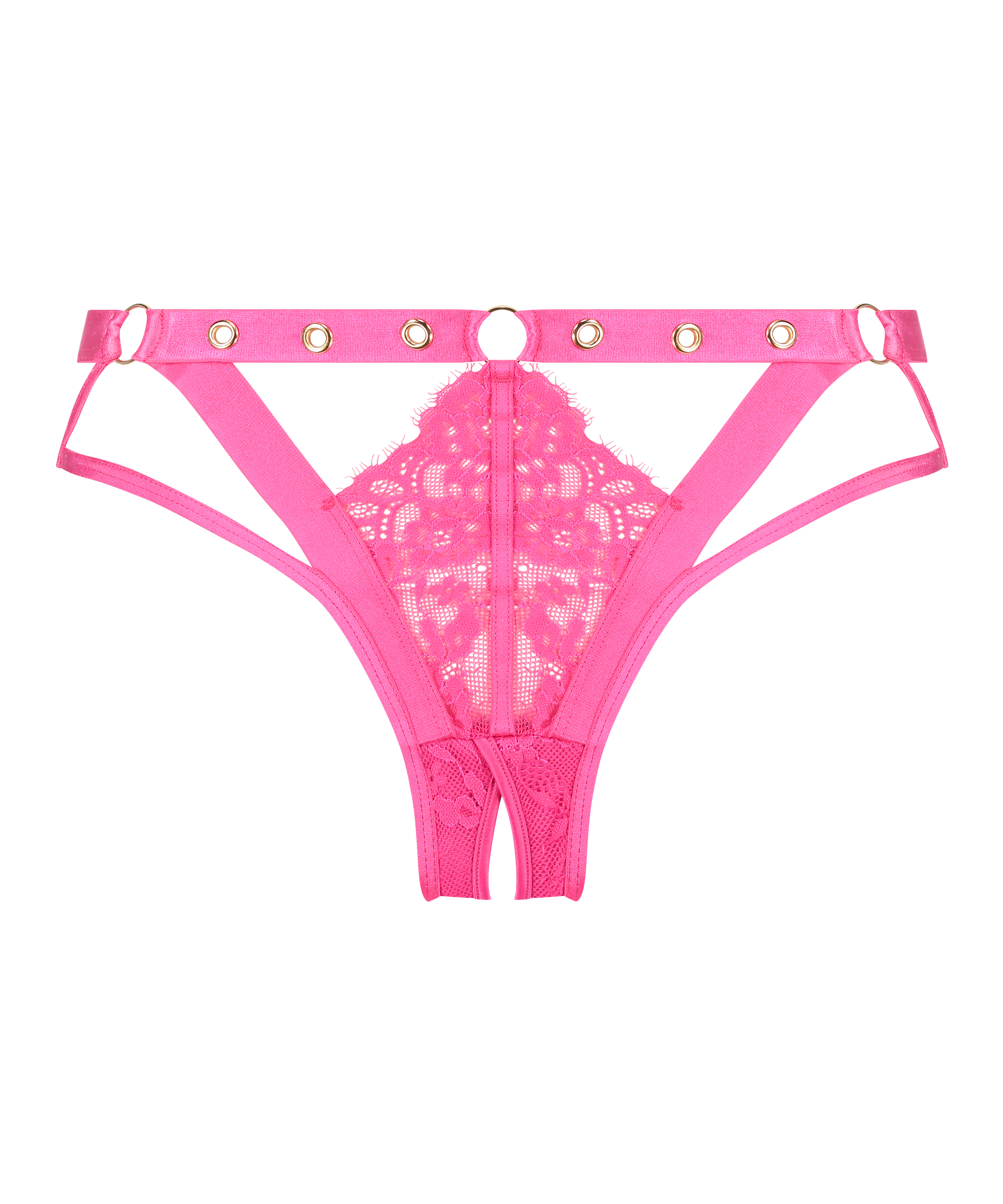 Sadie Brazilian with open crotch, Pink, main