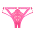 Sadie Brazilian with open crotch, Pink