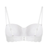 Angie Padded Strapless Underwired Bra, White