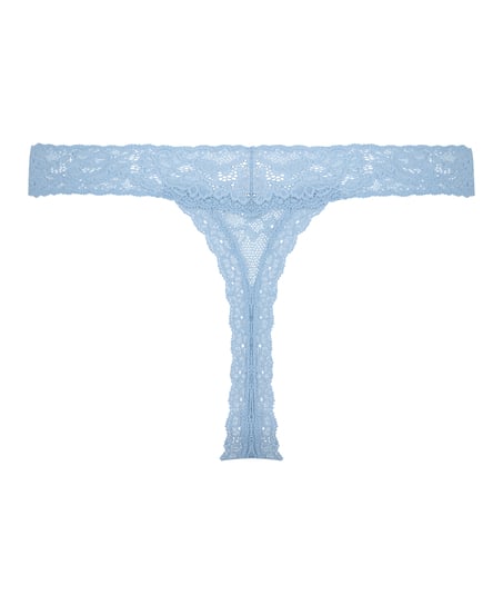 Madison Extra Low Thong, Blue