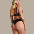 Chalice Padded Strapless Underwired Bra, Black