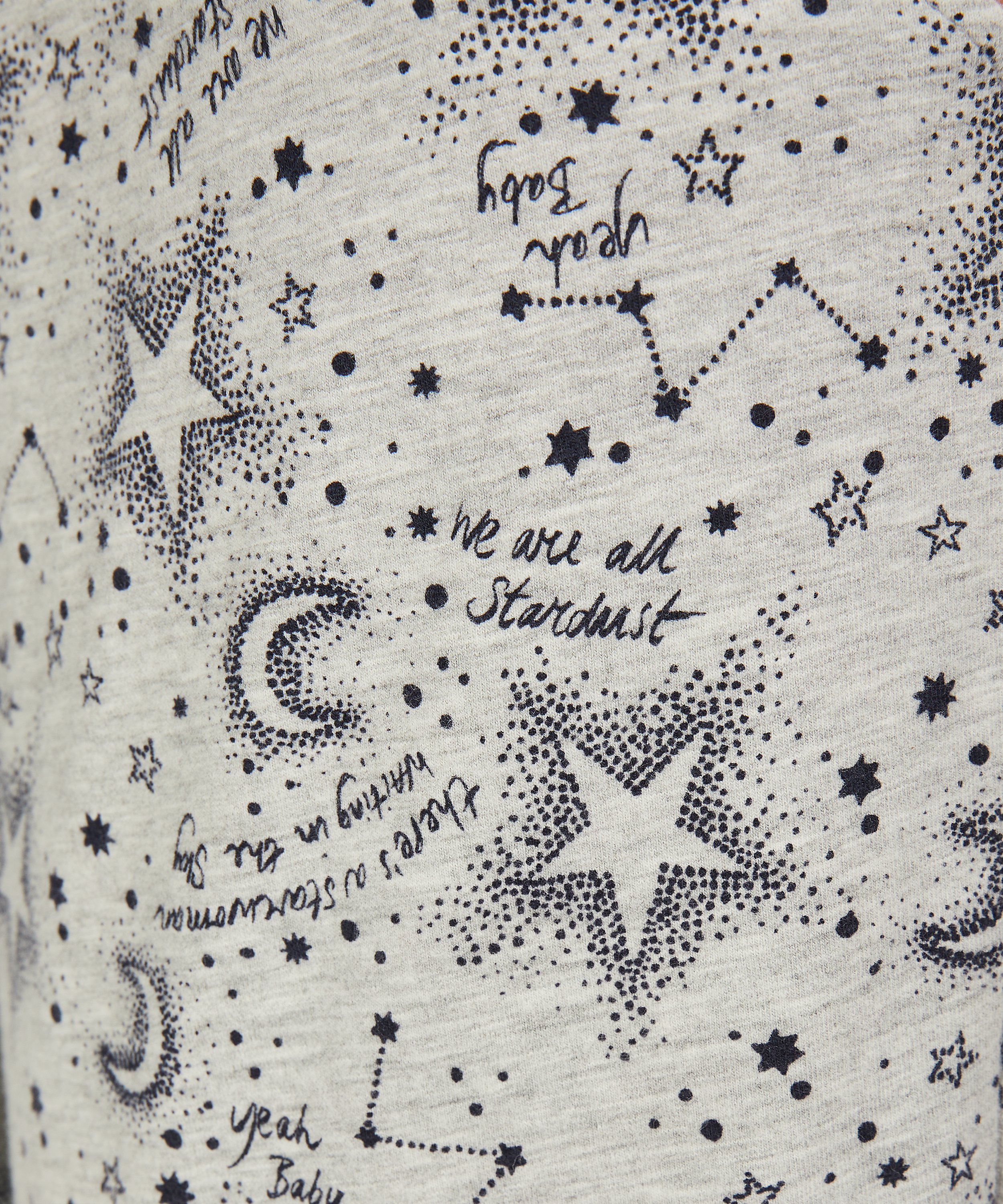 Jersey Pyjama Pants, Gray, main