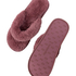 Fake Fur Slippers, Pink