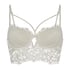 Isabella Padded Underwired Longline Bra, White
