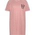 Round Neck Nightshirt, Red