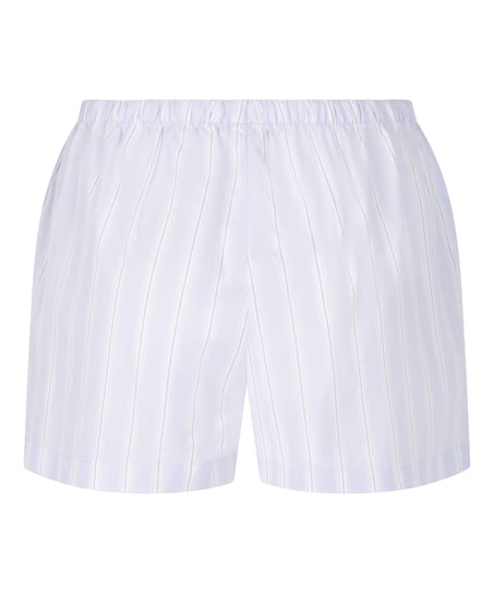 Striped Short Cotton, Purple