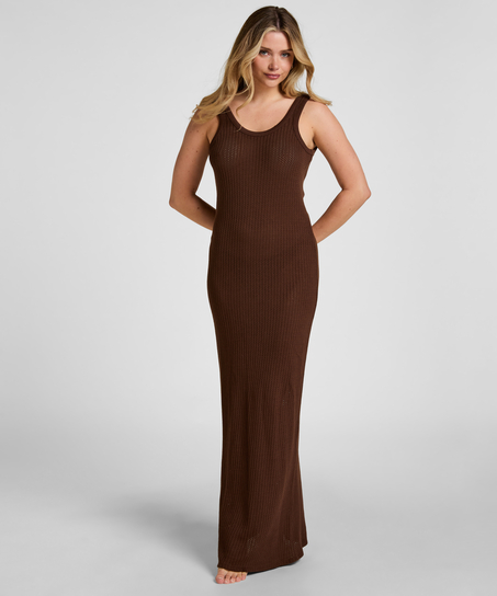 Beach Dress Coastal Muse, Brown