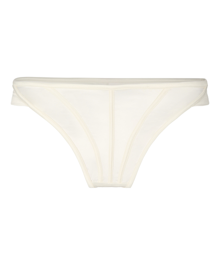 Highleg Thong Britt, White