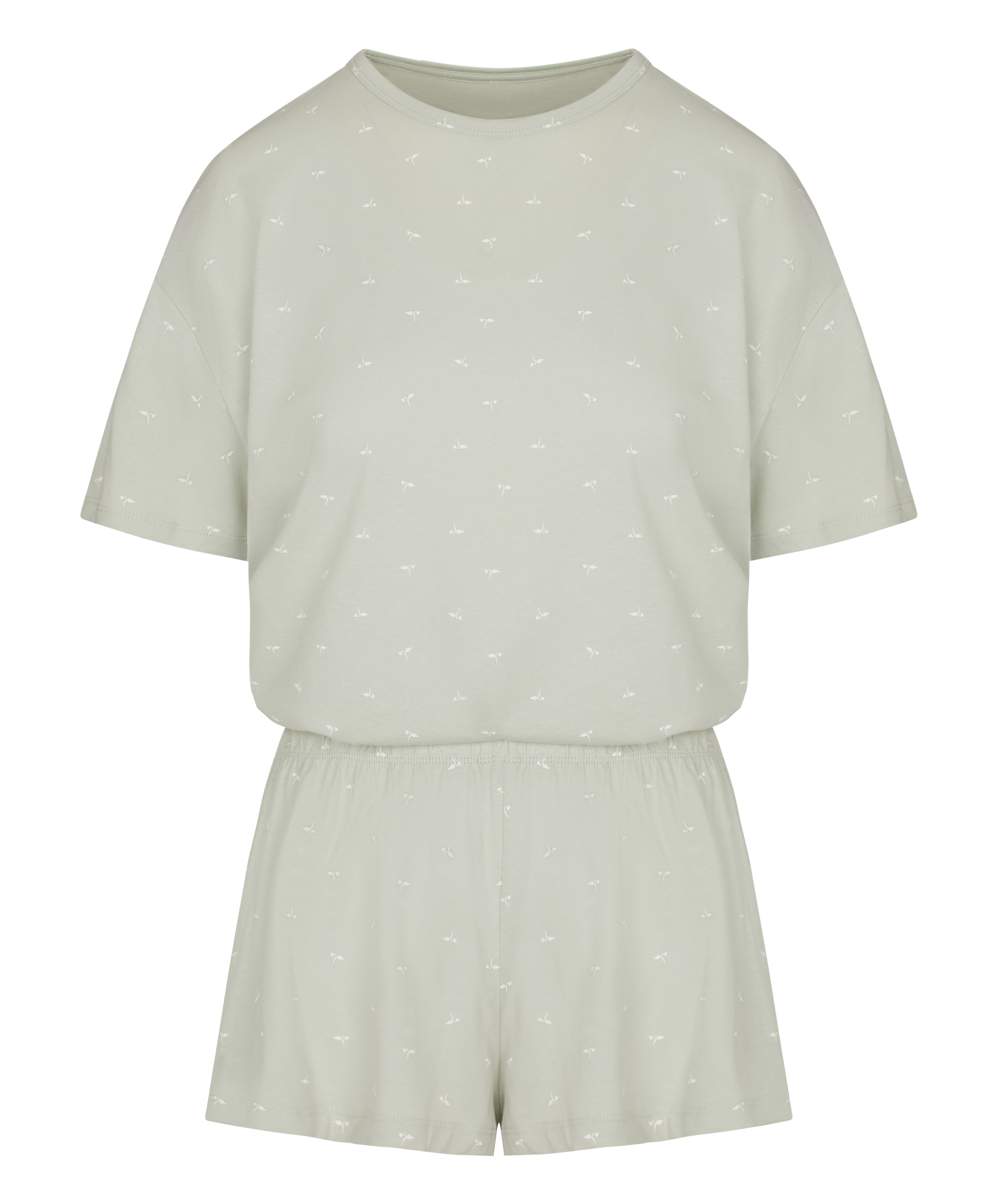 Pyjama Set Cotton, Green, main