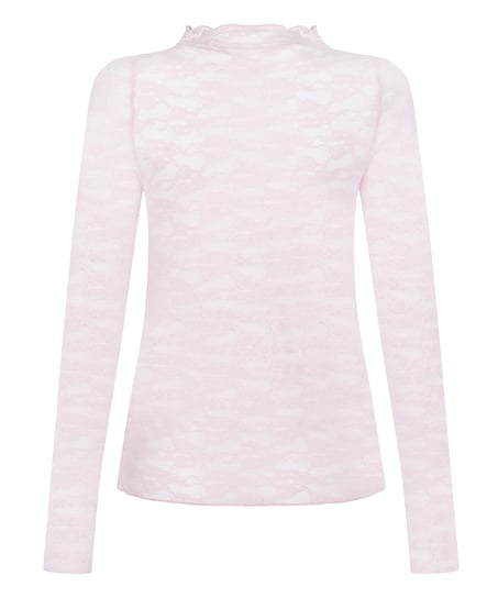 Top Allover Lace, Pink
