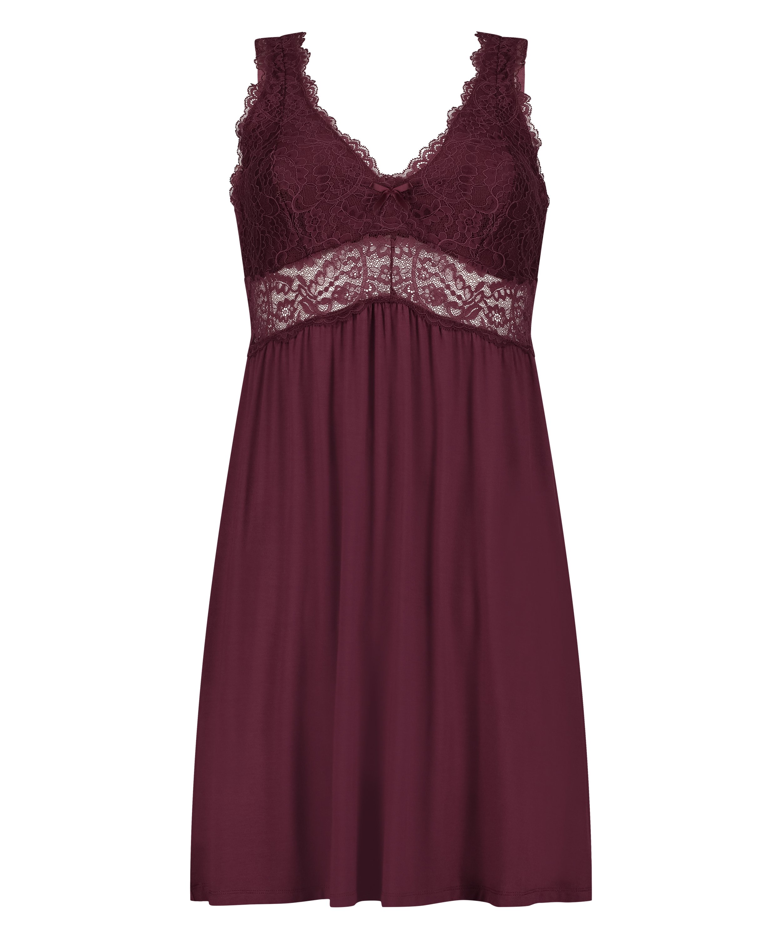 Nora Lace Slip Dress, Purple, main
