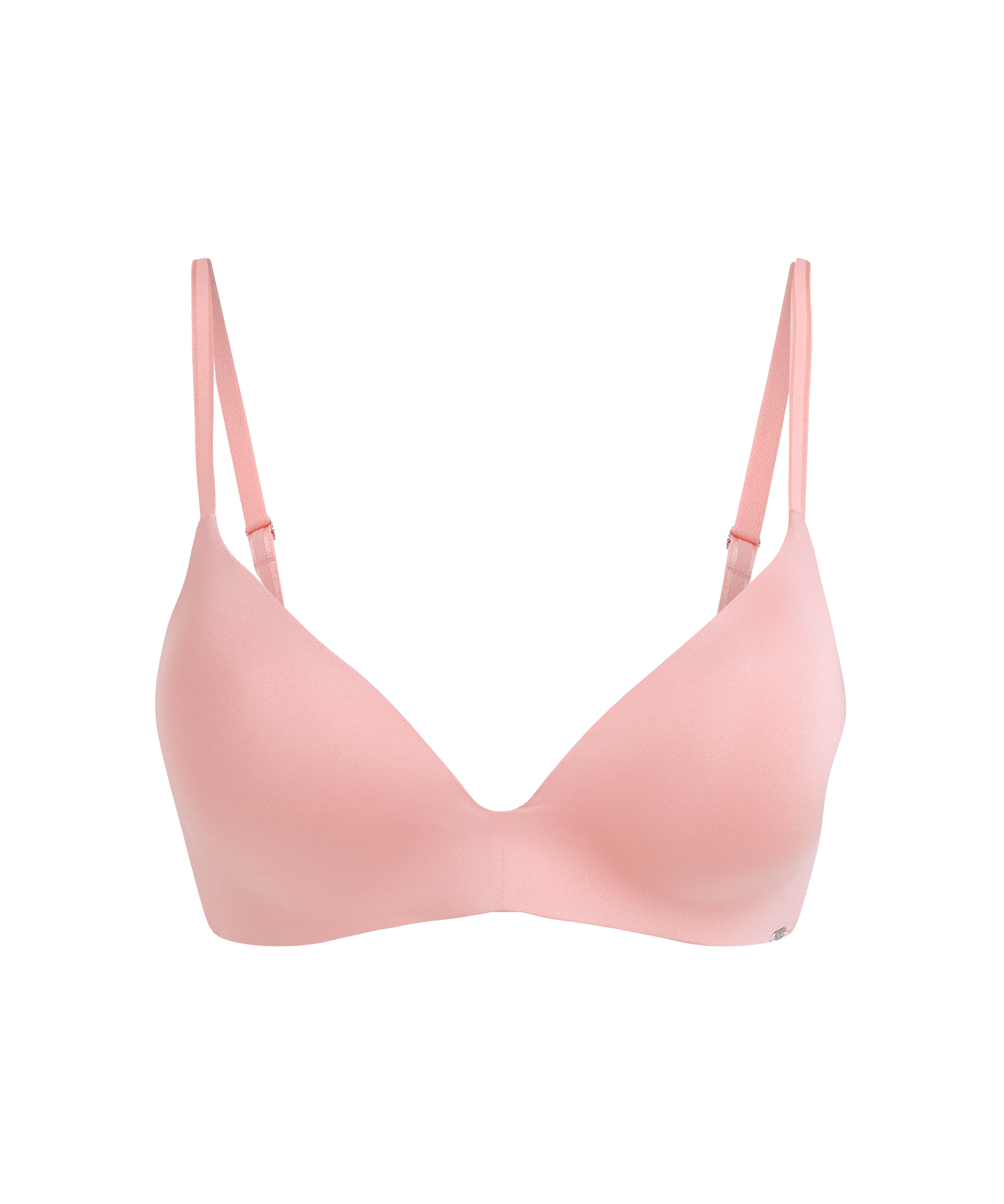 Mona padded non-underwired bra, Pink, main