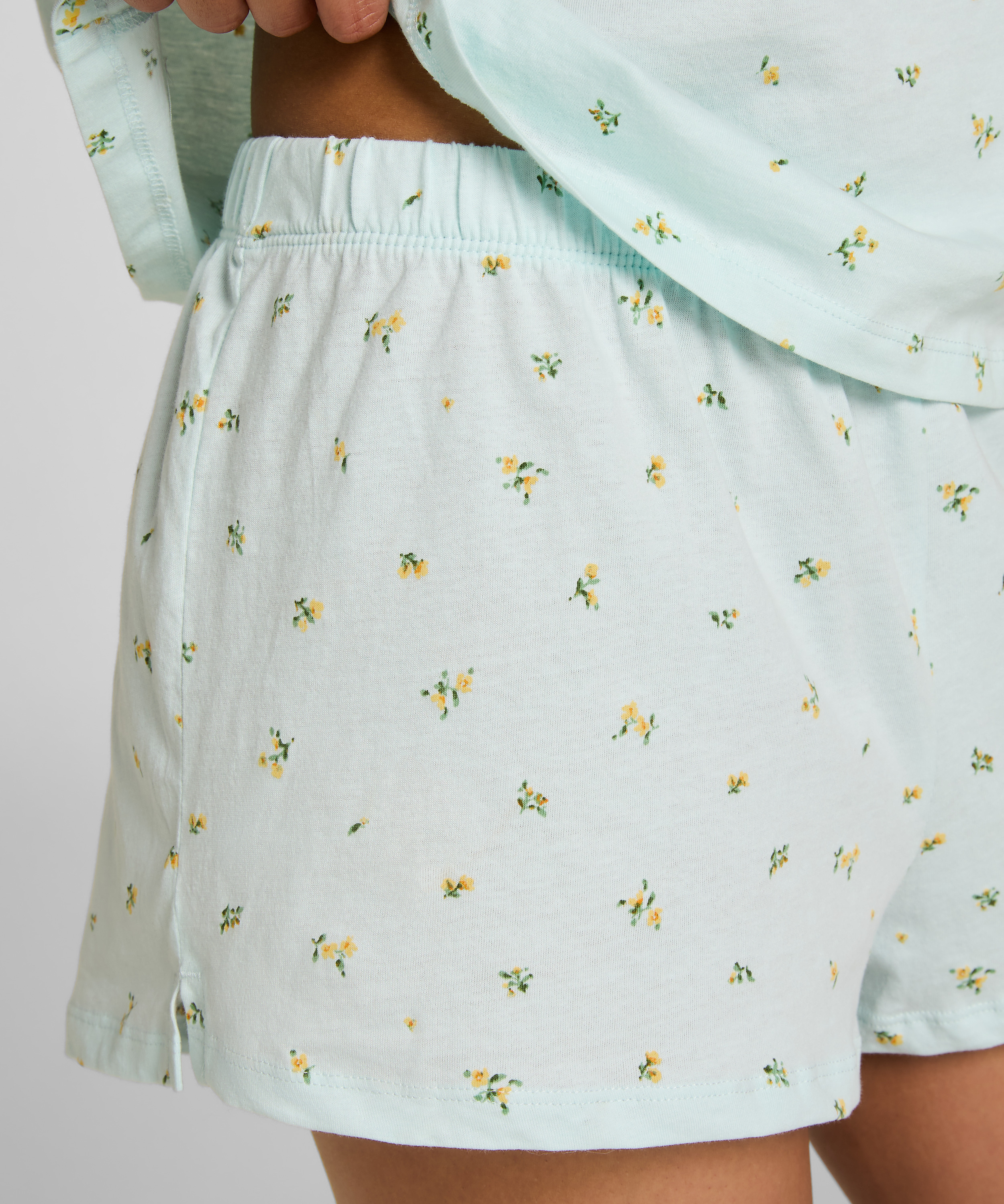 Pyjama Set Cotton, Green, main