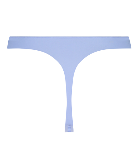 Invisible thong Stripe mesh, Blue