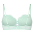Harmony Padded Underwired Bra, Green