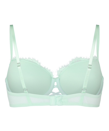 Harmony Padded Underwired Bra, Green