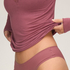 super soft Lace V-Neck shirt with Cashmere, Purple