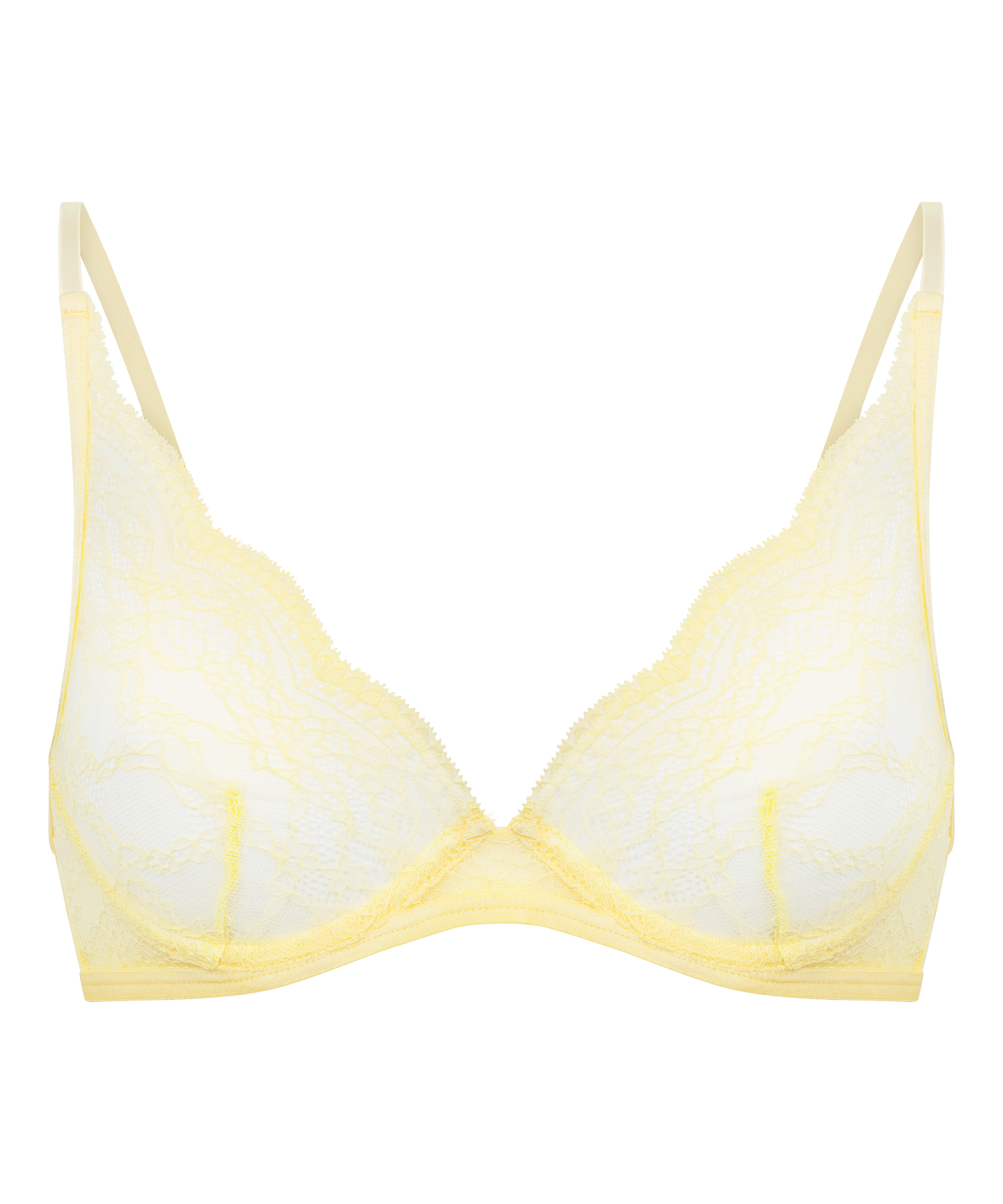 Isabelle Non-Padded Underwired Bra, Yellow, main
